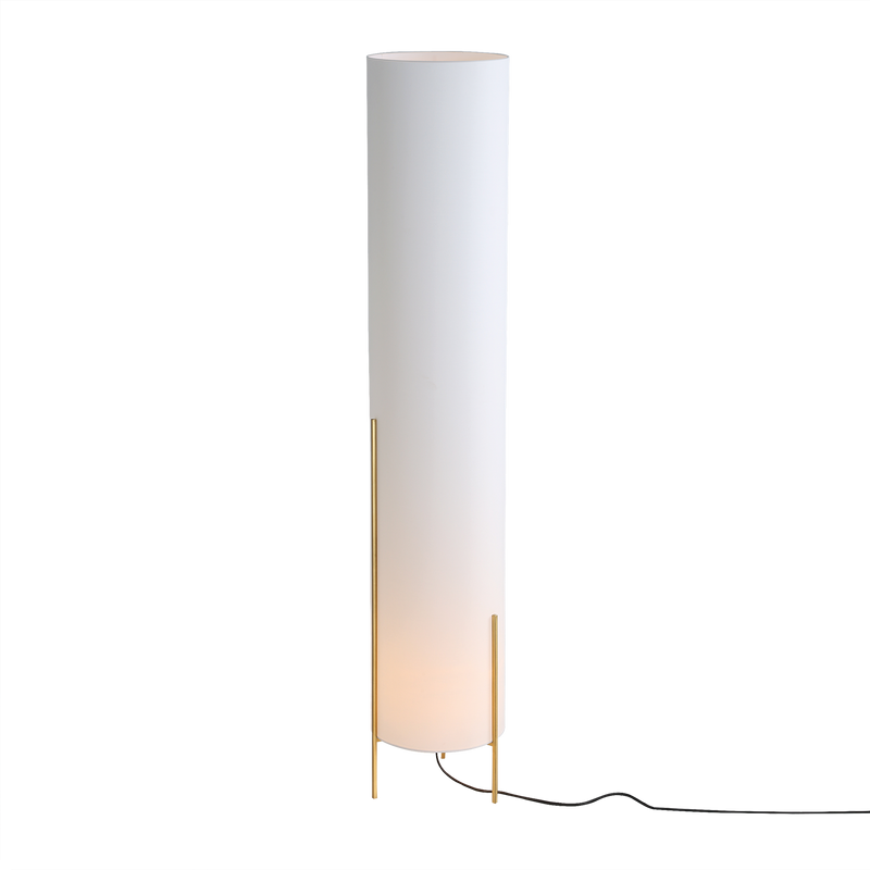 ACB Naos Lámpara de pie 8191/130 Oro Tecnico, LED E27 15W, CL.II, Con interruptor H8191080O