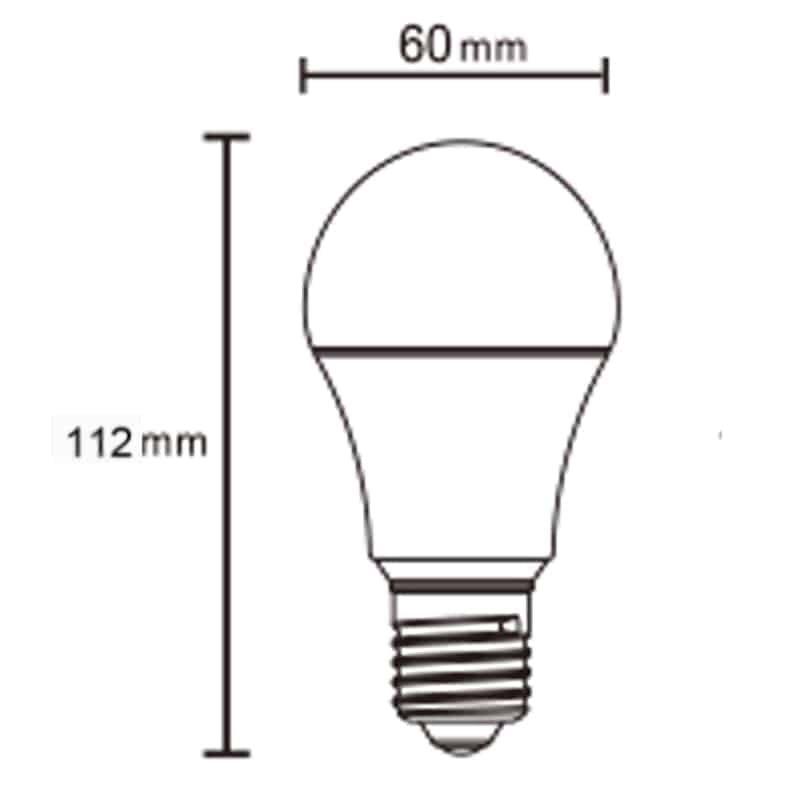 Mantra Bombillas E27 LED E27 10W 3000K 1050lm blanco R09133