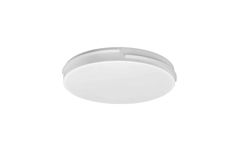 Trio Tacoma Plafón LED de metal estera blanca R62241131