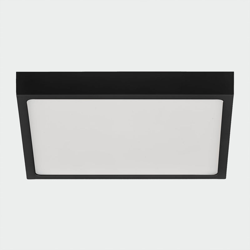 ACB Roku Plafón 3436/27 Negro Texturado, LED 24W 4000K 1930lm, CRI90 CL.II, LED integrado P3436410N