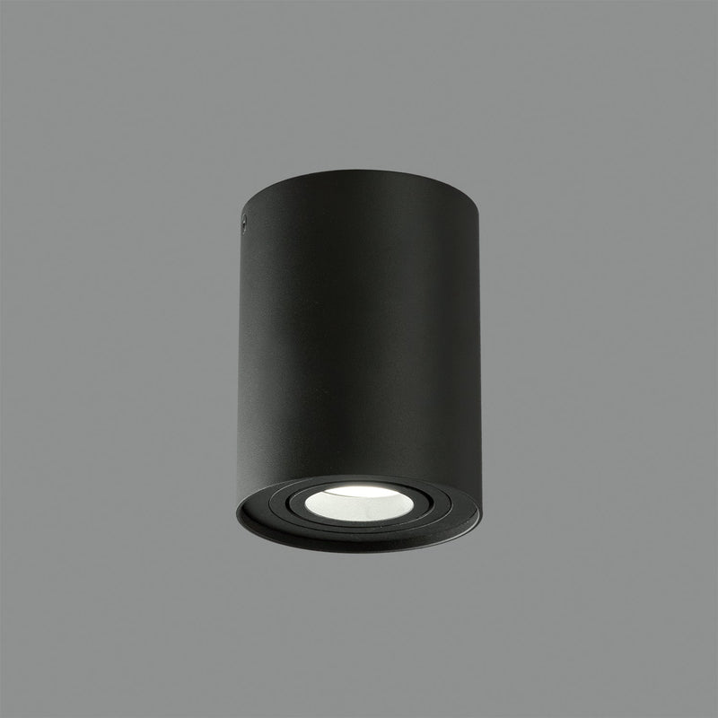 ACB Sima Plafón 3763/10 Negro Texturado, LED GU10 8W, CL.I, Orientable P376310N