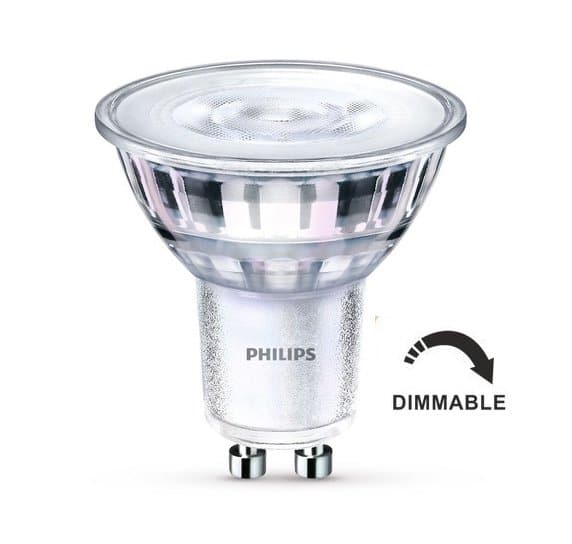 PHILIPS BOMBILLA LED GU10 5W 3000K WW REGULABLE 72137700