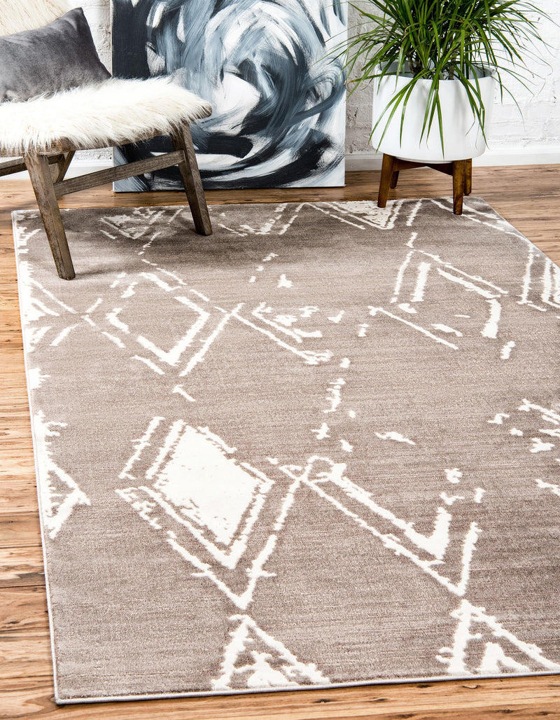 Jakobe - Faded Diamond Pattern Area Rug