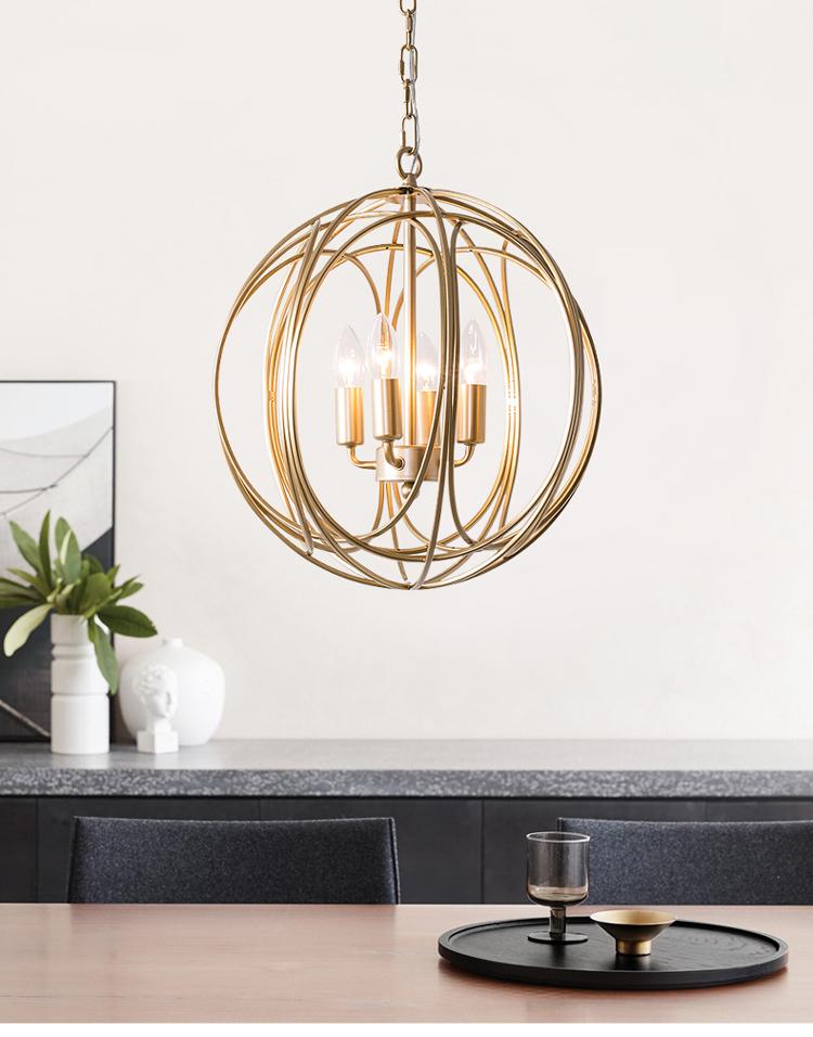 Arbor - Modern Hanging Cage Lamp