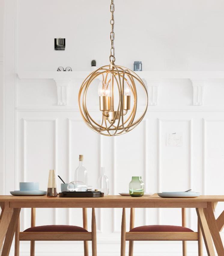 Arbor - Modern Hanging Cage Lamp