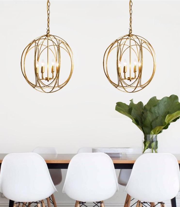 Arbor - Modern Hanging Cage Lamp