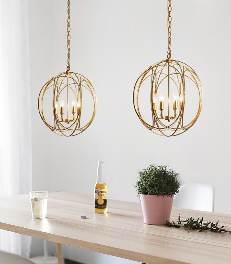 Arbor - Modern Hanging Cage Lamp