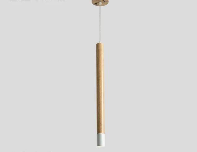 Ambrose - Modern Nordic Long Hanging Wood Light