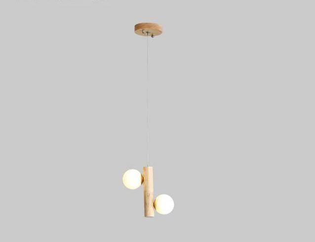 Prescott - Modern Wooden Bulb Chandelier