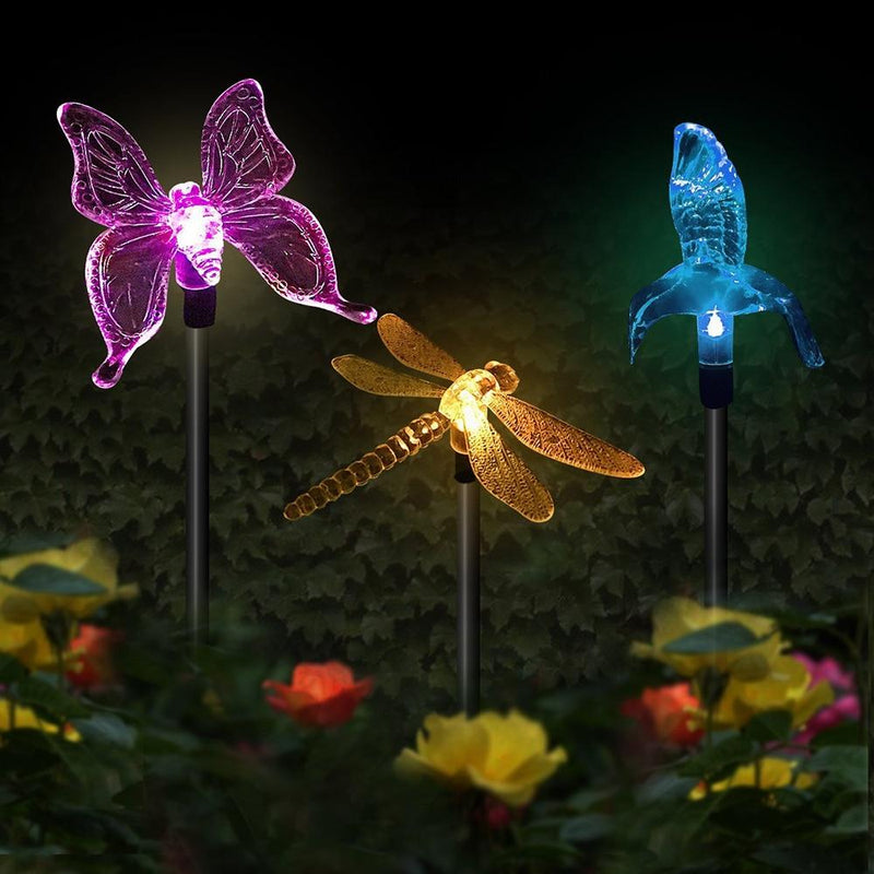 Colorful LED Garden Lights