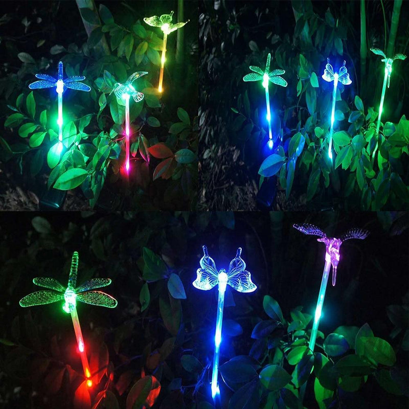 Colorful LED Garden Lights