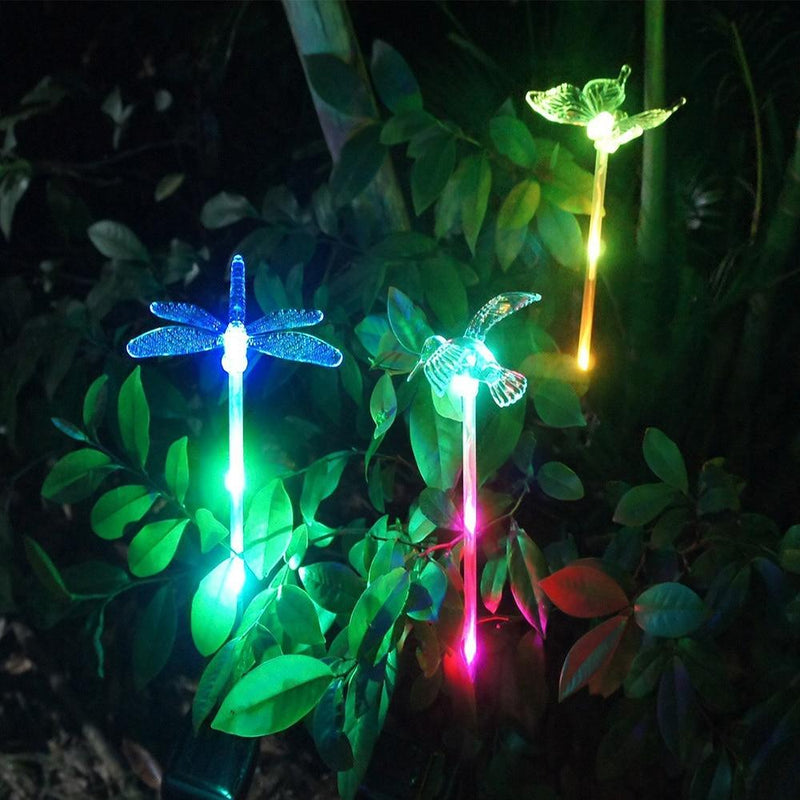 Colorful LED Garden Lights