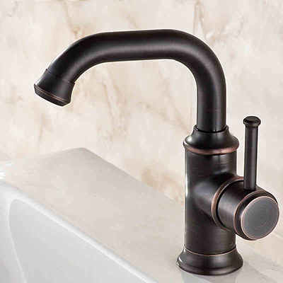 Anaia - Vintage Style Brass Bathroom Faucet