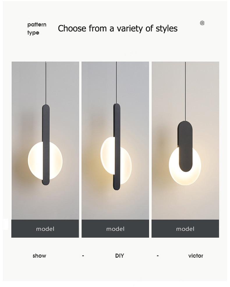 Declan - Modern LED Hanging Light