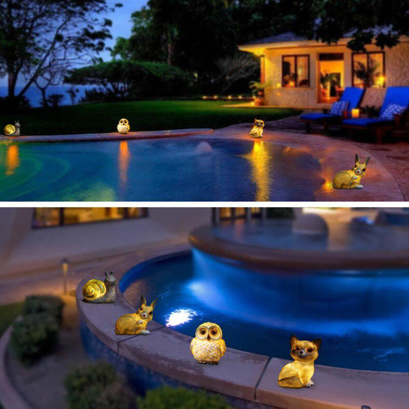 Woodland Animals LED Garden Lights