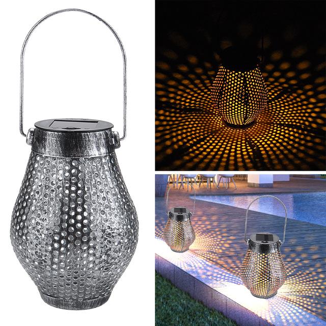 Zaid - Solar Outdoor Shadow Cast Lantern