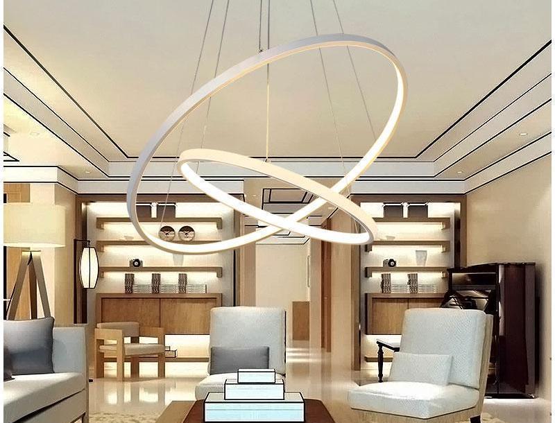 Indoor Modern Circular Ring Chandelier