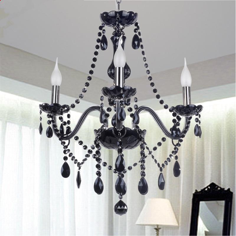 Modern Retro Drop Crystal Chandelier