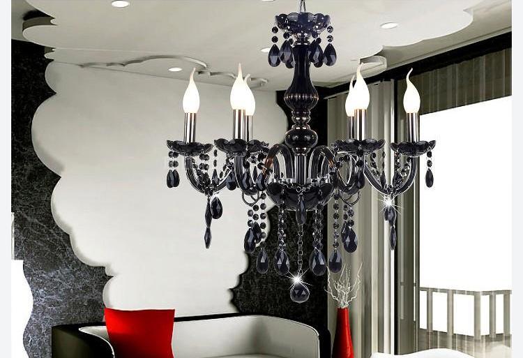 Modern Retro Drop Crystal Chandelier