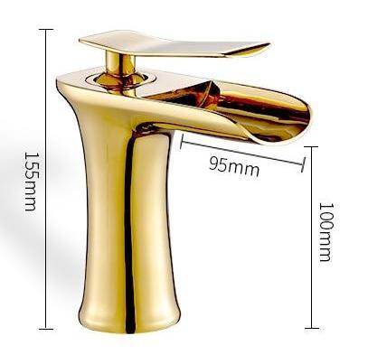 Waterfall Single Handle Basin Faucet