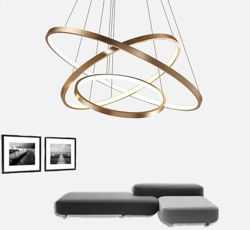 Indoor Modern Circular Ring Chandelier