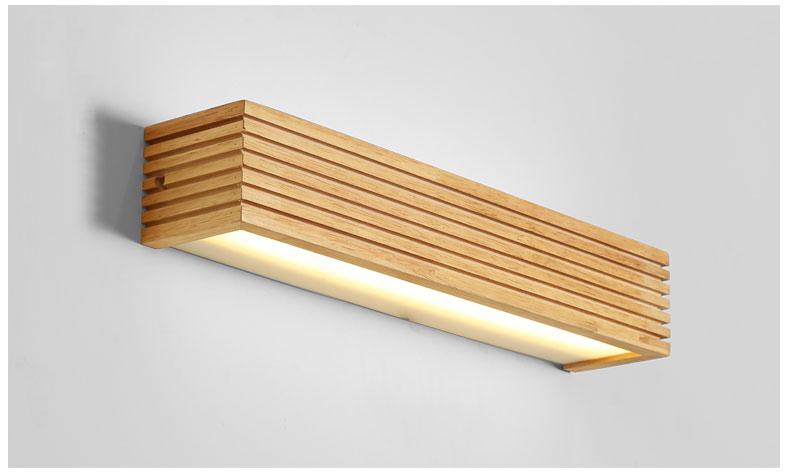 Statuto - Modern Nordic Wooden Wall Lamp