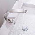 Modern Crane Design Single Handle Basin Faucet