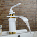 Ames - Vintage Brass Waterfall Faucet