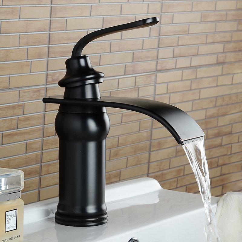 Ames - Vintage Brass Waterfall Faucet