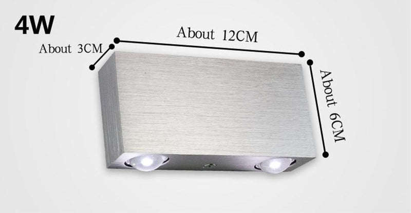 Modern LED Cube Box Wall Lamp