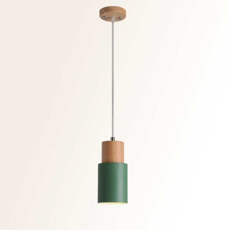 Designer Nordic Wooden Base Hanging Light