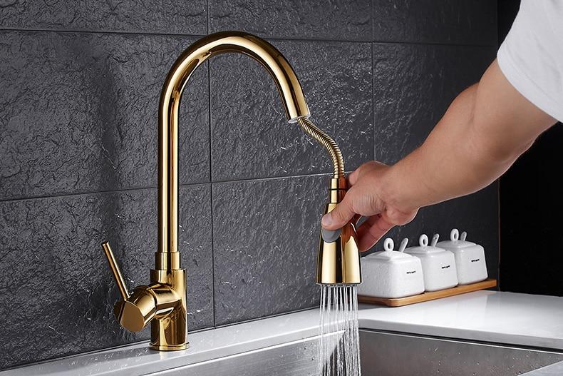 Anton - Retractable Kitchen Faucet