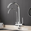 Sibella - Deck Mount Double Crane Faucet