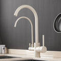 Sibella - Deck Mount Double Crane Faucet