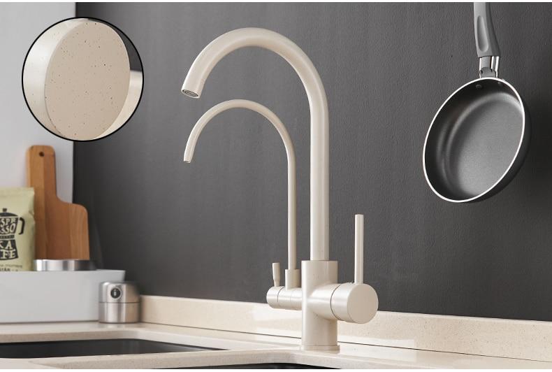 Sibella - Deck Mount Double Crane Faucet