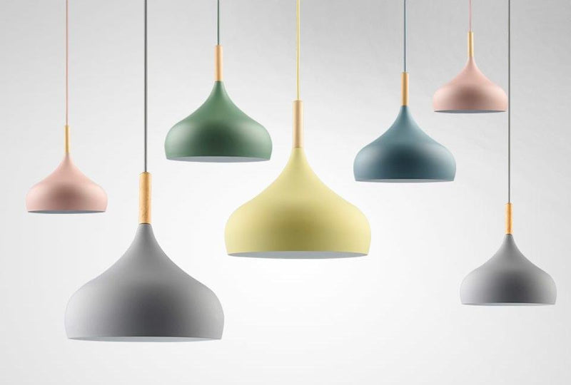 Aether - Matte Finish Macaroon Hanging Lamp