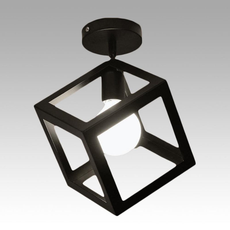 Caerus - Modern Nordic Geometric Cube Hanging Lamp