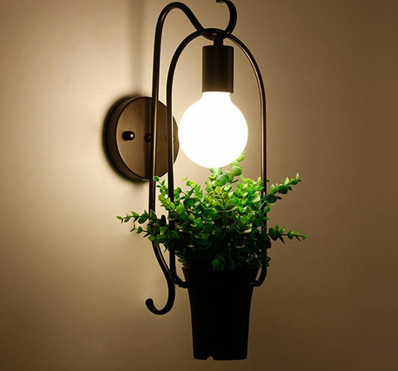 Brielle - Modern Nordic Planter Wall Lamp