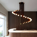 Ava - Modern Nordic Spiral Chandelier