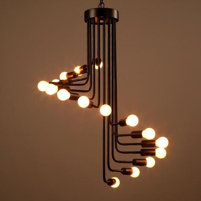 Ava - Modern Nordic Spiral Chandelier