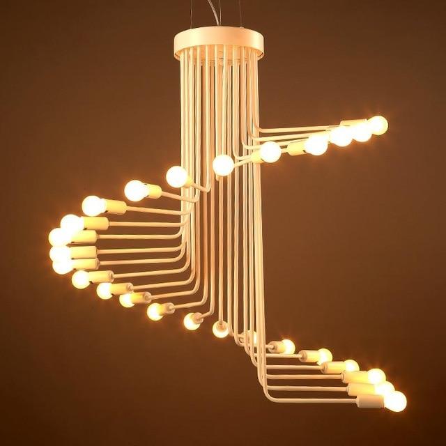 Ava - Modern Nordic Spiral Chandelier