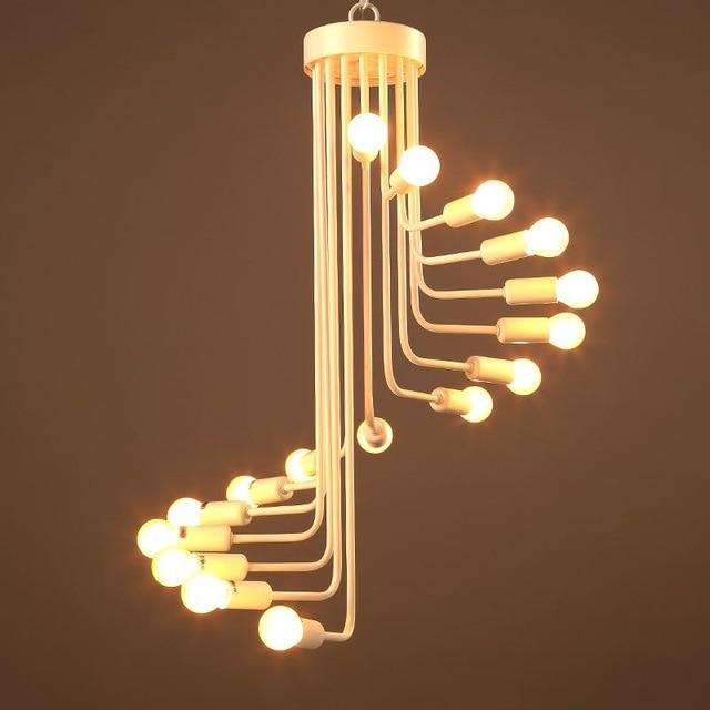 Ava - Modern Nordic Spiral Chandelier