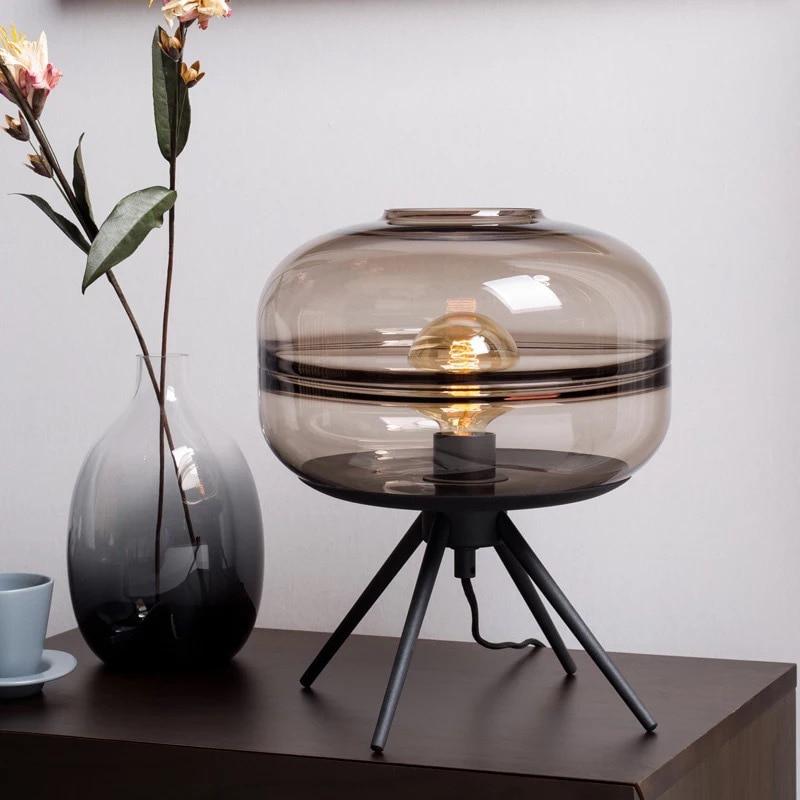 Adler - Glass Dome Table Lamp