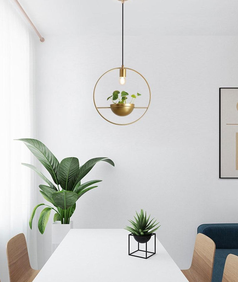 Althea - Modern Nordic Planter Lamp