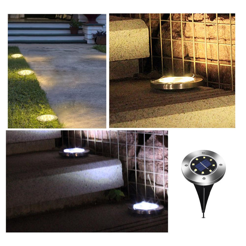 Callan - Solar Powered Garden Ground LED Light