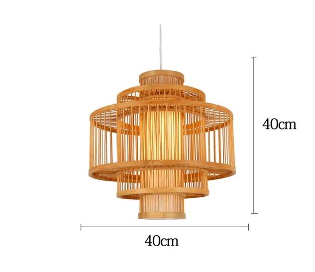 Calico - Bamboo Pendant Hanging Light