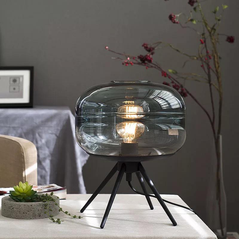 Adler - Glass Dome Table Lamp