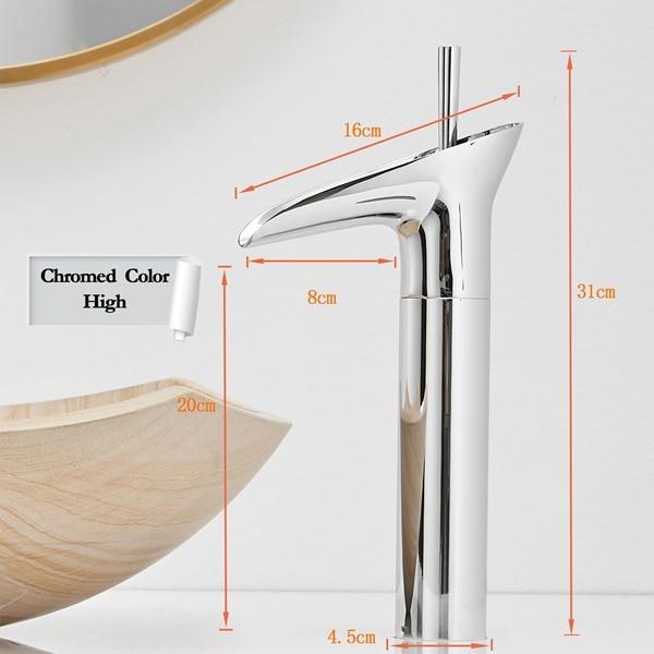 Clifton - Elegant Single Handle Waterfall Bathroom Faucet