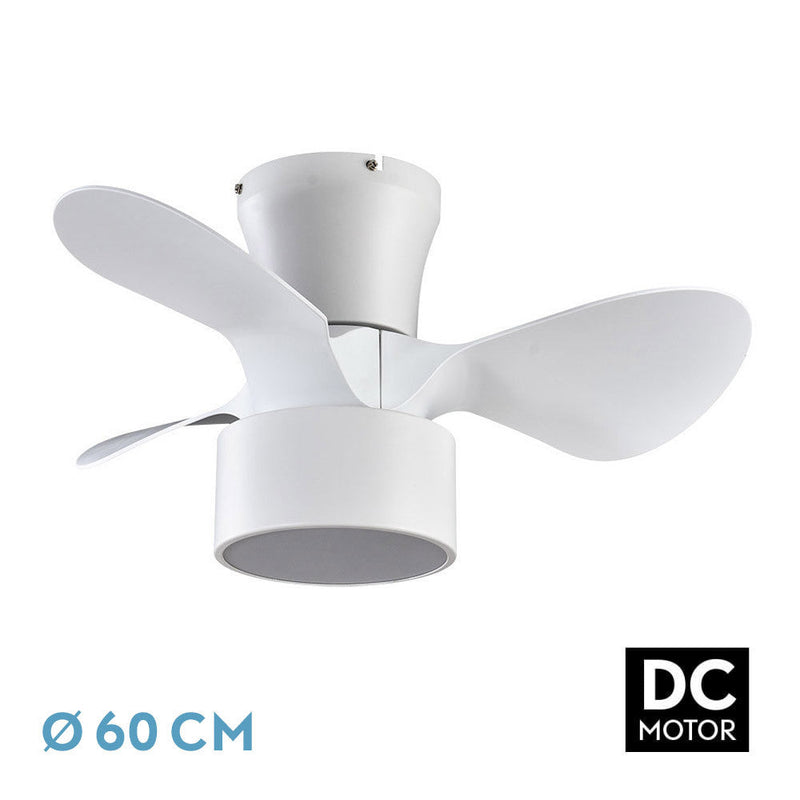 Fabrilamp KOS Ventilador DC blanco 3 palas 24W 60cm 186191301